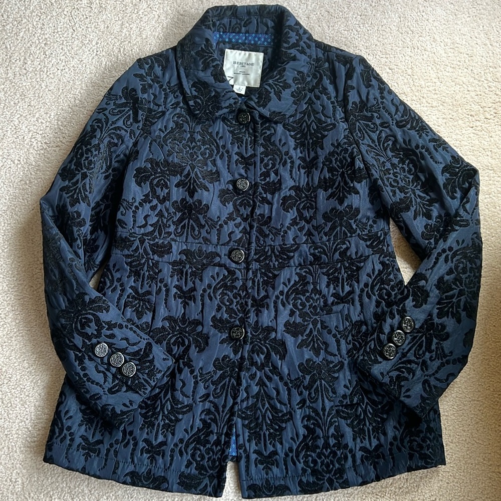 HERITAGE 1981 brocade jacket - Size Large